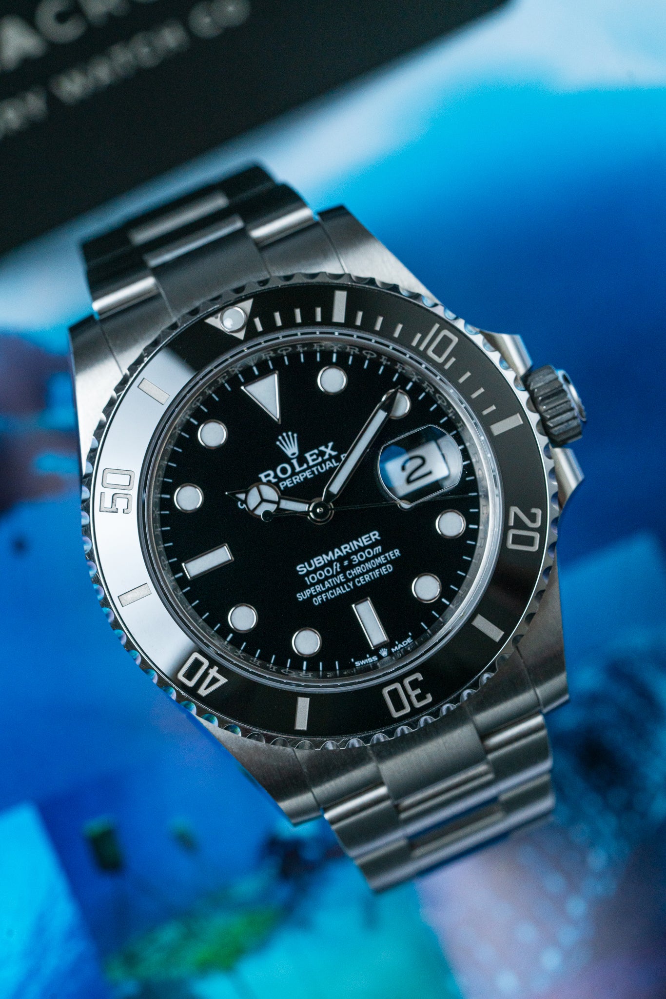 Preowned Rolex Submariner 126610LN