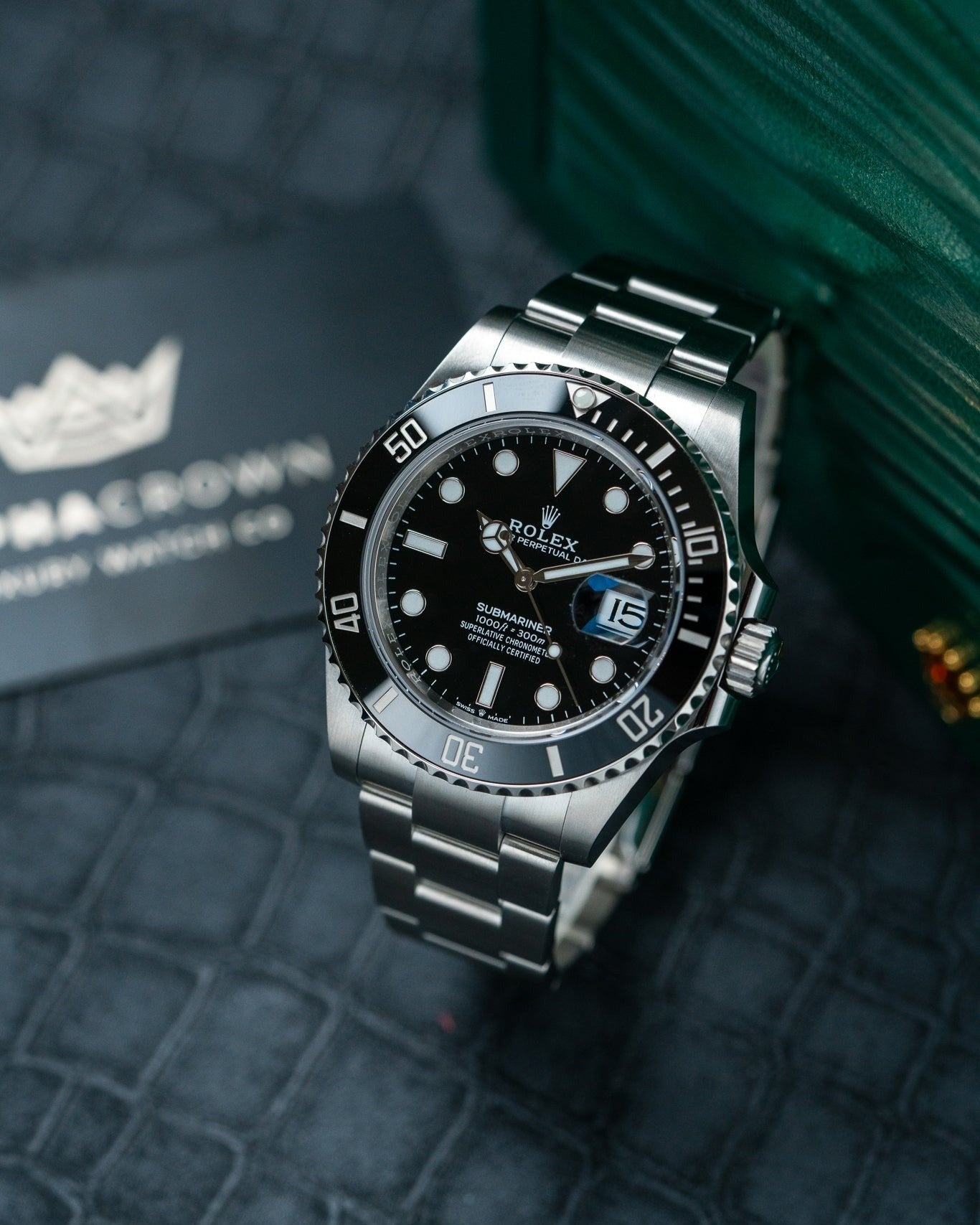 41mm Steel Rolex Submariner 126610LN Black Dial 2024 Watch at Alpha Crown